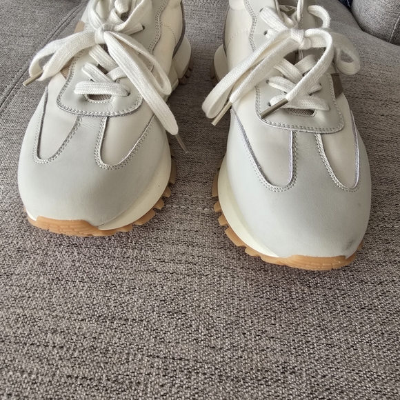 One Fine Day Beige and Ivory Sneakers Sz Eu 42 / US 11 - Picture 13 of 15